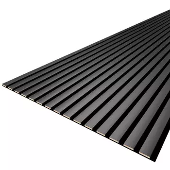 Панель акустическая 600х2780х9 мм Stella black lead 1,67 кв.м