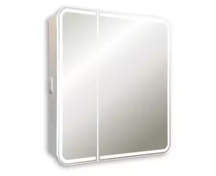 Зеркальный шкаф Creto Zoe 80х80 с LED подсветкой 16-805800Z