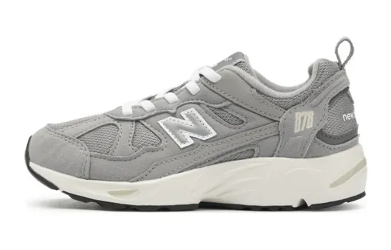 NB 878 Детские кеды Детские низкие серые New Balance