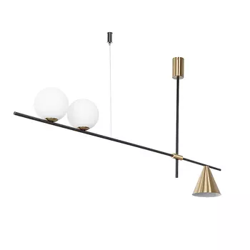 Светильник подвесной Arte Lamp Jacob A7029PL-3BK