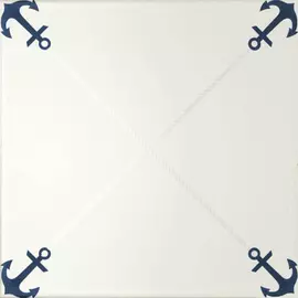 Плитка Maritima Ceramics Cascade Suelo Anclas Azul 31,6х31,6 см