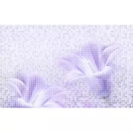Плитка PiezaRosa Bella Деко 1 фиолетовый 25x40 см 122984