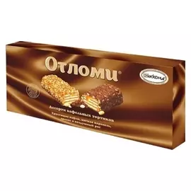Вафли тортики вафельные отломи акконда, 250г