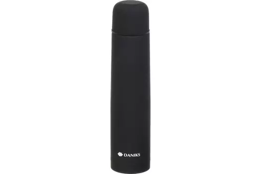 Термос Daniks SL-120ZN-black-soft (449143)