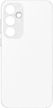Чехол-накладка Samsung Clear Case для смартфона Samsung Galaxy A55, термопластичный полиуретан (TPU), прозрачный (EF-QA556CTEGRU)