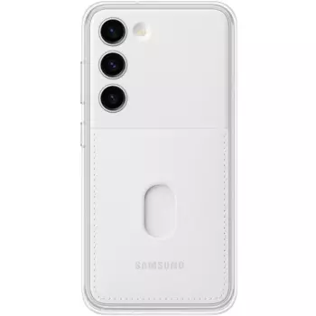 Чехол-накладка Samsung Frame Case для смартфона Samsung Galaxy S23, TPU, белый (EF-MS911CWEGRU)