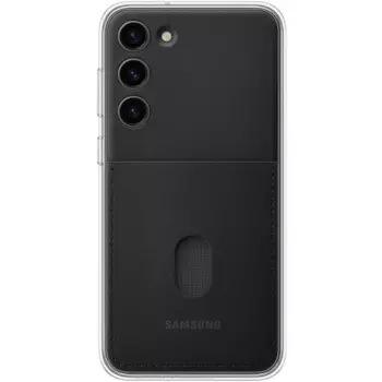 Чехол-накладка Samsung Frame Case для смартфона Samsung Galaxy S23+, TPU, черный (EF-MS916CBEGRU)