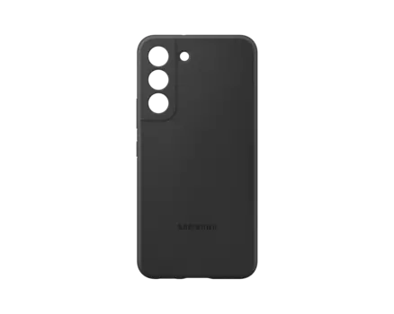 Чехол-накладка Samsung Silicone Cover black для смартфона Samsung Galaxy S22, Силикон, поликарбонат, микрофибра., черный (EF-PS901TBEGRU)