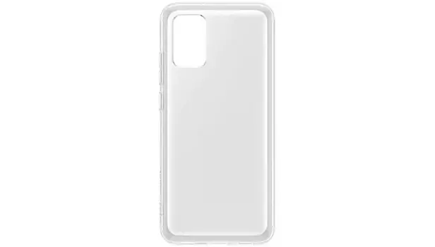Чехол-накладка Samsung Soft Clear Cover Case для смартфона Samsung Galaxy A02, полиуретан, прозрачный (EF-QA022TTEGRU)