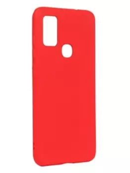 Чехол-накладка Red Line Ultimate для смартфона Samsung Galaxy A41, силикон, красный (УТ000022387)