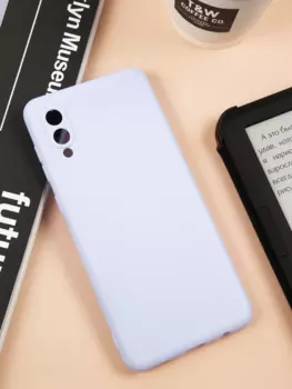 Чехол-накладка Red Line Ultimate для смартфона Samsung Galaxy M02, силикон, голубой (УТ000026541)