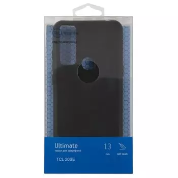 Чехол-накладка Red Line Ultimate для смартфона TCL 20 SE, черный (УТ000029939)
