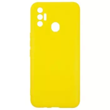 Чехол-накладка Red Line Ultimate для смартфона TECNO Spark 7, силикон, желтый (УТ000026570)