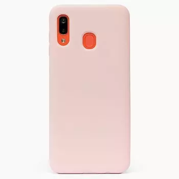 Чехол-накладка SC162 для смартфона Samsung SM-A205/SM-A305 Galaxy A20/Galaxy A30, силикон, розовый (108561)