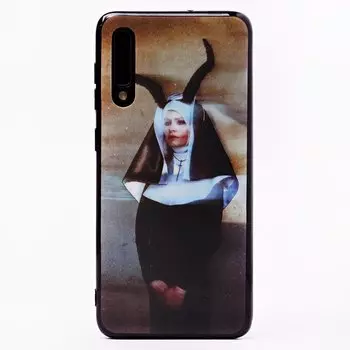 Чехол-накладка 360 SC170 для смартфона Samsung Galaxy A50, пластик (111208)