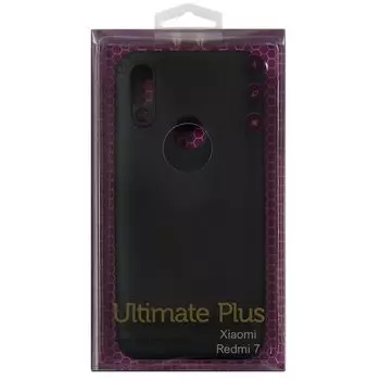 Чехол-накладка Red Line Ultimate plus для смартфона Xiaomi Redmi 7, черный (УТ000023393)