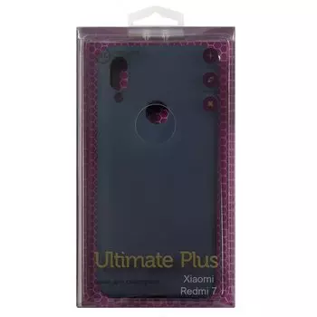 Чехол-накладка Red Line Ultimate plus для смартфона Xiaomi Redmi 7, синий (УТ000023392)
