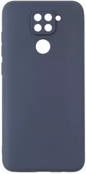 Чехол-накладка Red Line Ultimate plus для смартфона Xiaomi Redmi Note 9, силикон, синий (УТ000023408)
