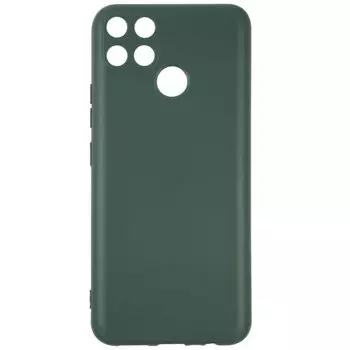 Чехол-накладка Red Line Ultimate для смартфона Realme C25/C25s, силикон, зеленый (УТ000026558)