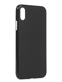 Чехол-накладка Red Line для смартфона Apple iPhone XR, карбон, серый (УТ000021540)