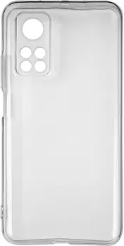 Чехол-накладка Red Line IBox Crystal для смартфона Xiaomi Mi 10T/10T Pro, силикон, прозрачный (УТ000022912)
