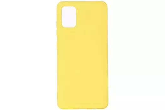 Чехол-накладка Red Line Ultimate для смартфона Samsung Galaxy A01 Core/M01 Core, силикон, желтый (УТ000022352)