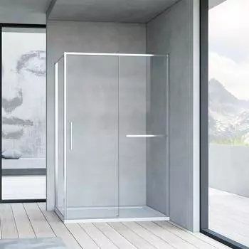 Душевой уголок Vincea Slim Soft 130x80 VSR-1SS8013CL стекло прозрачное, профиль хром