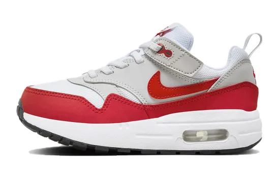 Детские кроссовки Nike Air Max 1 PS, White/Red