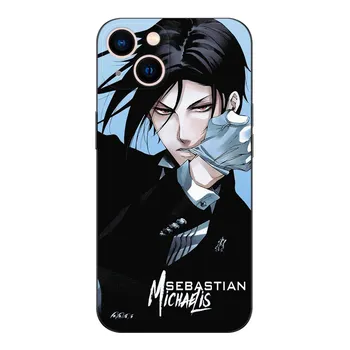 Черный чехол из ТПУ для Motorola Moto G31 G40 Fusion G41 G50 G51 edge30 G10 G20 G30 G100 5G G22 black butler Moto G41