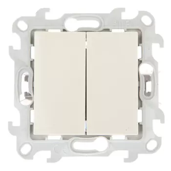 Выключатель Simon Push&Go 2420398-031, 2кл., открытый монтаж, в сборе, слоновая кость (2420398-031)