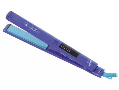 Выпрямитель Ga.Ma Elegance Led Bloom Violet GI0207, 230°C, 47Вт, керамико-турмалиновое покрытие, режимов: 11, петля для подвешивания, 1.8м, фиолетовый