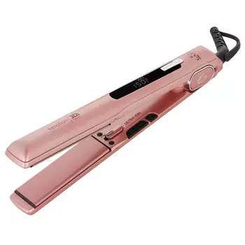Выпрямитель Ga.Ma Starlight Digital 3D Keration GI0108, 230°C, 43Вт, турмалиновое покрытие, режимов: 9, петля для подвешивания, 3м, розовый