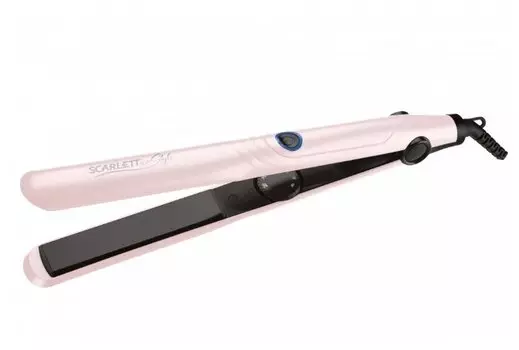 Выпрямитель Scarlett SC-HS60T55 220°C, 38Вт, керамическое покрытие, петля для подвешивания, розовый жемчуг (SC-HS60T55)