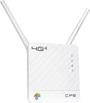 Wi-Fi роутер Anydata R200, 802.11/b/g/n, 2.4 ГГц, до 150 Мбит/с, LAN 1x100 Мбит/с, WAN 1x100 Мбит/с, внешних антенн: 2, LTE (W0047591)
