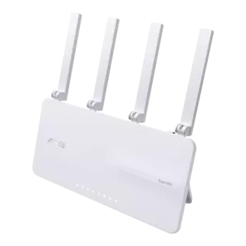 Wi-Fi роутер ASUS ExpertWiFi EBR63, 802.11a/b/g/n/ac/ax, 2.4 / 5 ГГц, до 2.98 Гбит/с, LAN 4x1 Гбит/с, WAN 1x1 Гбит/с, внешних антенн: 4, 1xUSB 2.0, 1xUSB 3.0 (EBR63)