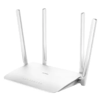 Wi-Fi роутер Cudy WR1300, 802.11a/b/g/n/ac, 2.4 / 5 ГГц, до 1.17 Гбит/с, LAN 4x1 Гбит/с, WAN 1x1 Гбит/с, внешних антенн: 4x5 дБи (WR1300)