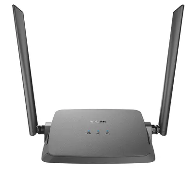 Wi-Fi роутер D-Link DIR-615, 802.11/b/g/n, 2.4 ГГц, до 300 Мбит/с, LAN 4x100 Мбит/с, WAN 1x100 Мбит/с, внешних антенн: 2x5 дБи (DIR-615/Z1A)