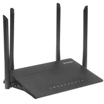 Wi-Fi роутер D-Link DIR-815, 802.11n, 2.4 / 5 ГГц, до 867 Мбит/с, LAN 4x100 Мбит/с, WAN 1x100 Мбит/с, внешних антенн: 4x5 дБи, 1xUSB 2.0 (DIR-815/RU/R4A)