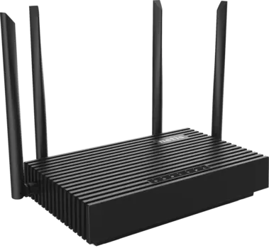 Wi-Fi роутер Netis N6, 802.11a/b/g/n/ac/ax, 2.4 / 5 ГГц, до 1.78 Гбит/с, LAN 4x1 Гбит/с, WAN 1x1 Гбит/с, внешних антенн: 4x5 дБи, 1xUSB 3.0
