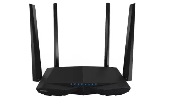 Wi-Fi роутер Tenda AC6, 802.11a/b/g/n/ac, 2.4 / 5 ГГц, до 1.17 Гбит/с, LAN 3x100 Мбит/с, WAN 1x100 Мбит/с, внешних антенн: 4x5 дБи (AC6)