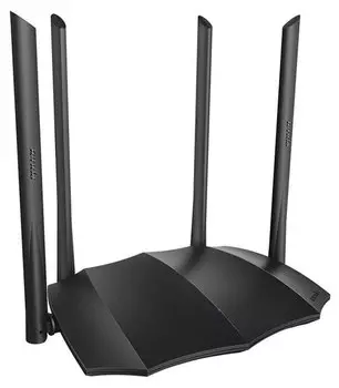 Wi-Fi роутер Tenda AC8, 802.11a/b/g/n/ac, 2.4 / 5 ГГц, до 1.17 Гбит/с, LAN 3x1 Гбит/с, WAN 1x1 Гбит/с, внешних антенн: 4x6 дБи