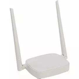 Wi-Fi роутер Tenda N301, 802.11n, 2.4 ГГц, до 300 Мбит/с, LAN 3x100 Мбит/с, WAN 1x100 Мбит/с, внешних антенн: 2x5 дБи (N301)
