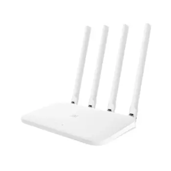 Wi-Fi роутер Xiaomi Mi Router 4A, 802.11a/b/g/n/ac, 2.4 / 5 ГГц, до 1.17 Гбит/с, LAN 2x100 Мбит/с, WAN 1x100 Мбит/с, внешних антенн: 4 (DVB4429GL/X55815)