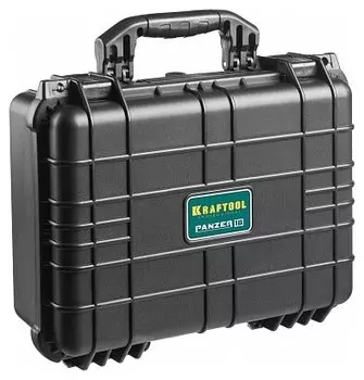 Ящик 40.6 см x 33 см x 17.4 см, пластик, ручка, Kraftool Panzer (38251-16)