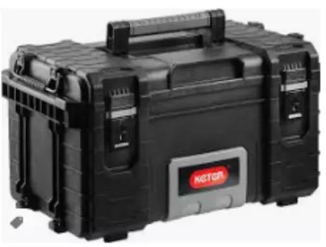 Ящик с органайзером 56.4 см x 35 см x 31 см, пластик, ручка, Keter GEAR TOOL BOX 22 (38371)