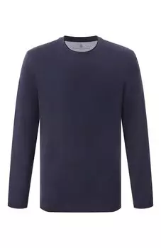 Хлопковый лонгслив Brunello Cucinelli
