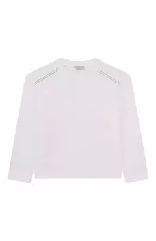 Хлопковый лонгслив Brunello Cucinelli