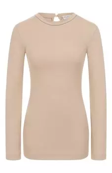 Хлопковый лонгслив Brunello Cucinelli