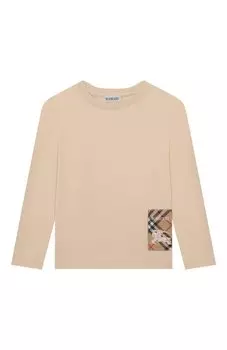 Хлопковый лонгслив Burberry