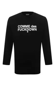 Хлопковый лонгслив Comme des Fuckdown